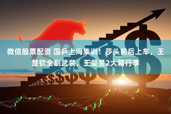 微信股票配资 国乒上海集训！莎头前后上车，王楚钦全副武装，王曼昱2大箱行李